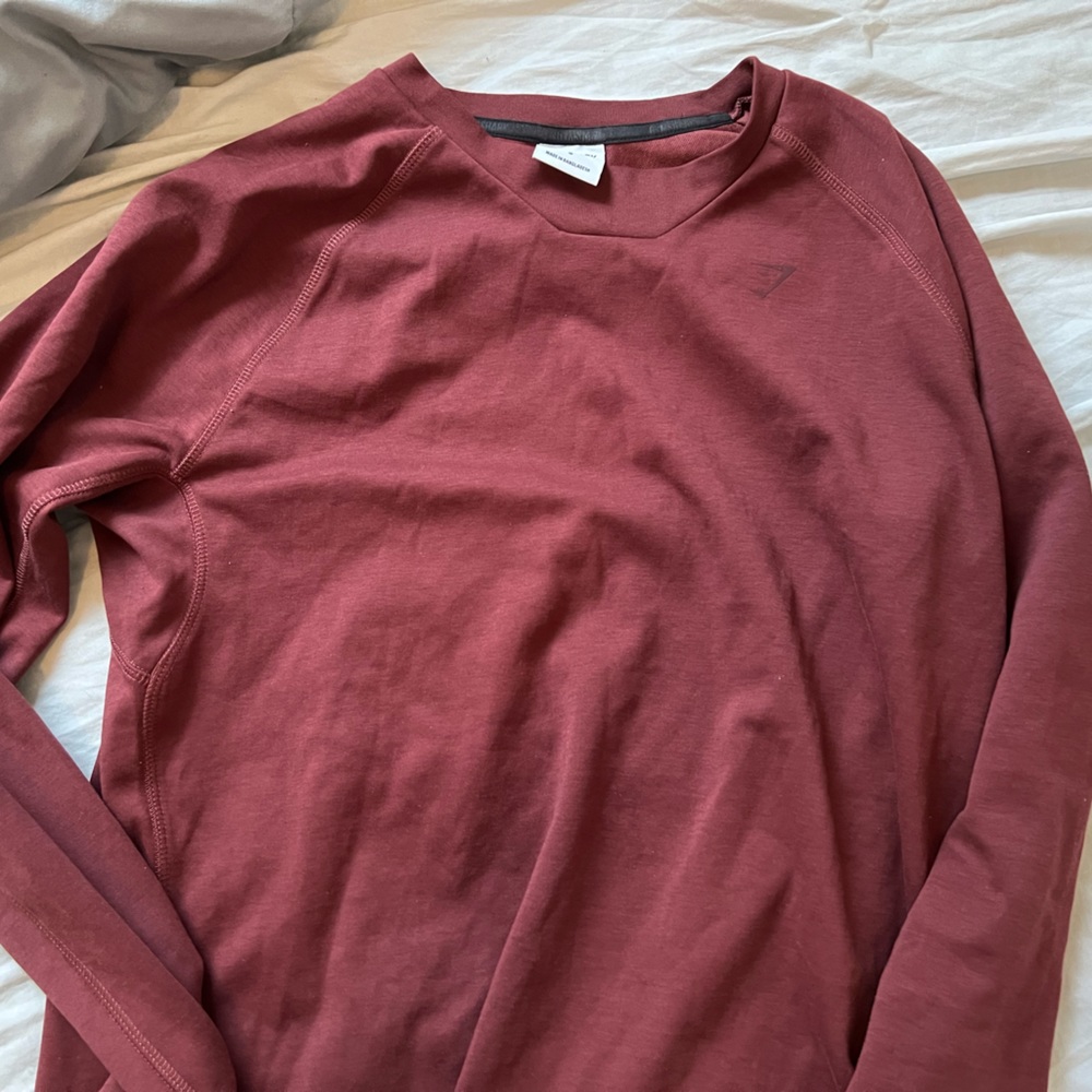 Gymshark Studio Crew - Cherry Brown